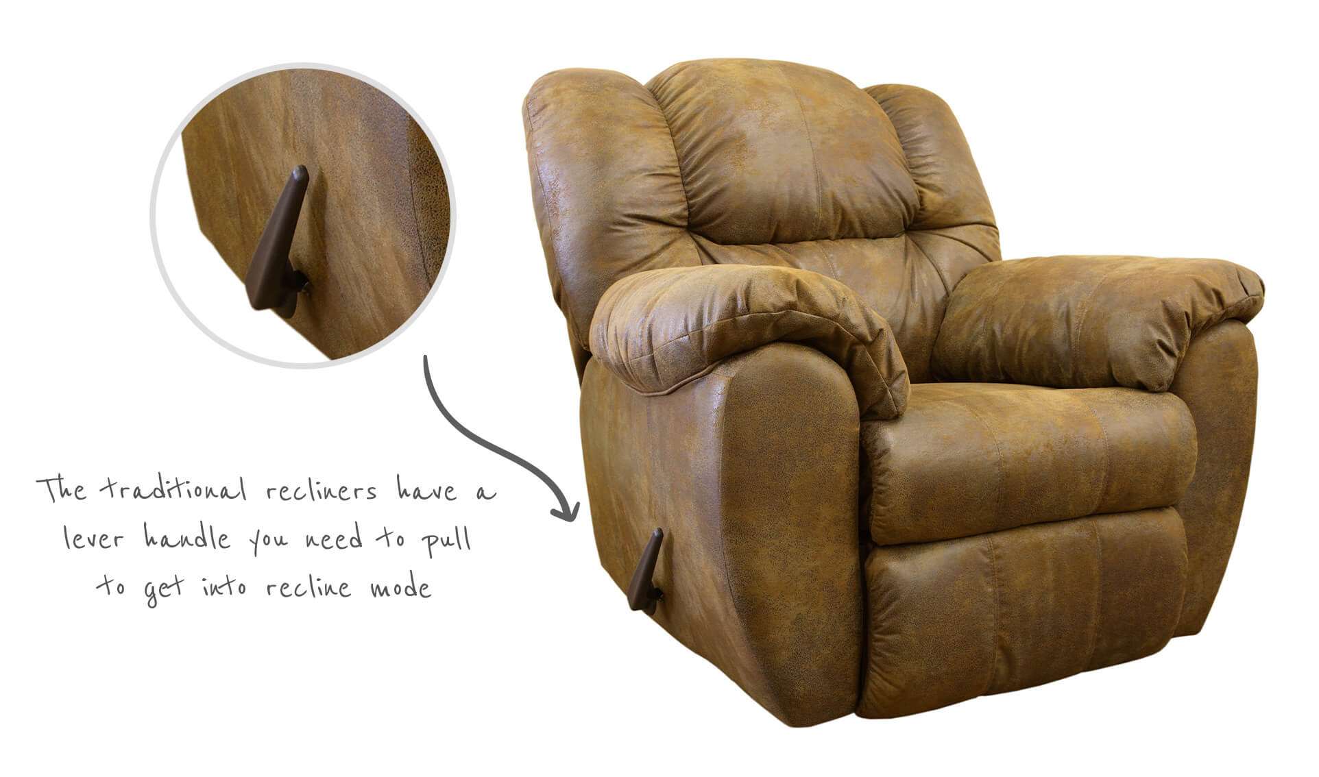 Recliner couch